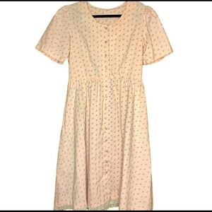 Vintage Alicia Prairie House Dress Made USA Women’s Size 14 P